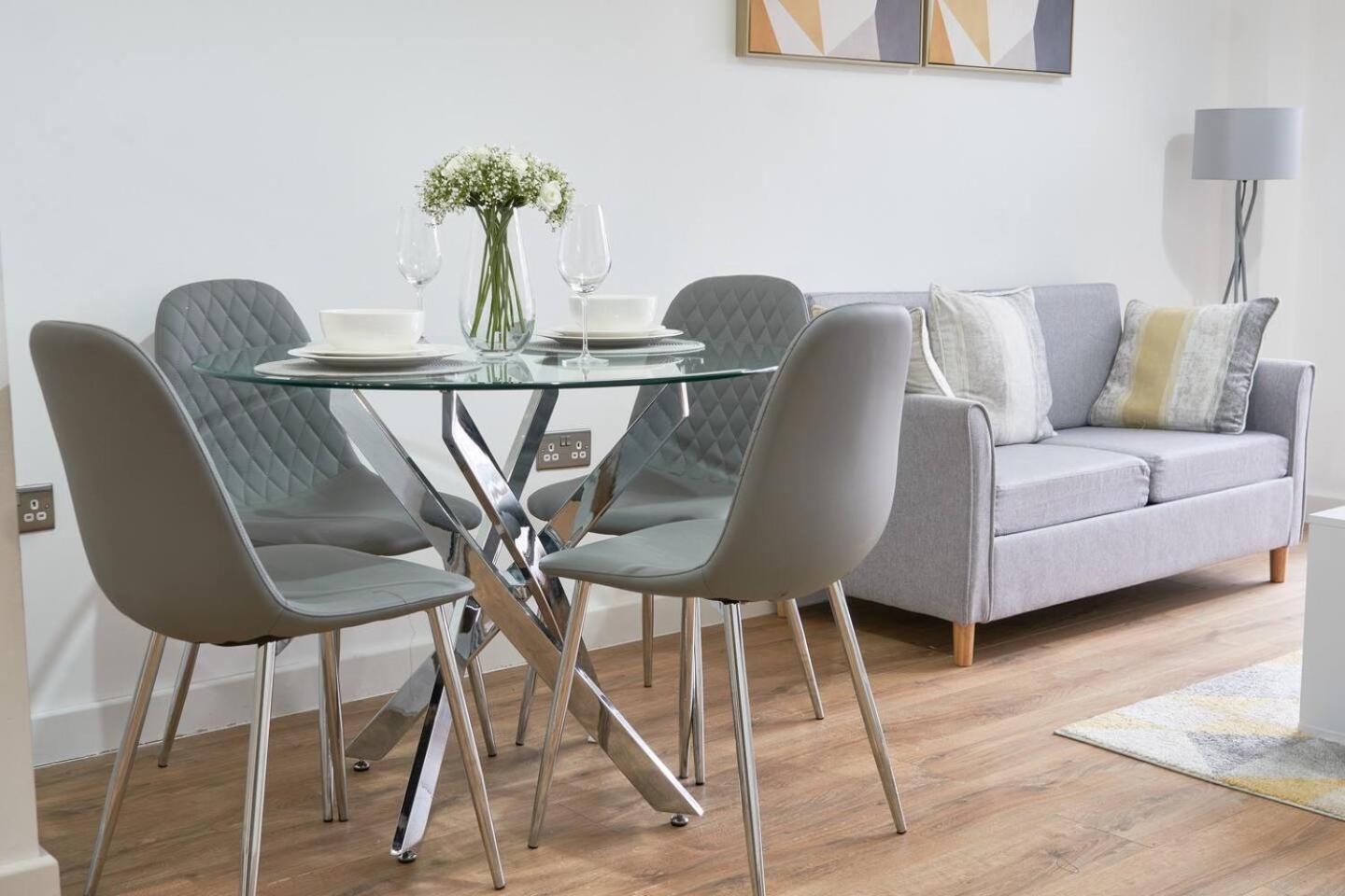 Appartement Modern - Centre - Fast Wifi - Near Utilitia Arena & Icc Birmingham